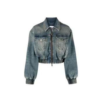 Blumarine Denim Jacket Women's Blue
