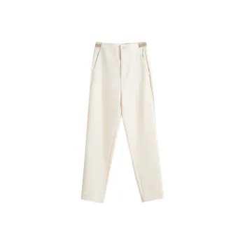 Olrain SS22 Harem Pants Moderate Casual Pants All Women's White