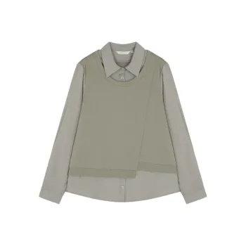 Mo Han Yi Mei Sweatshirt Women's Pea Green