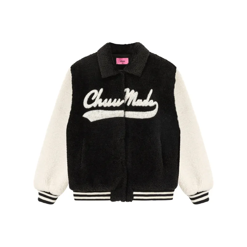CHUU Velvet feel Coat Women's Black-0