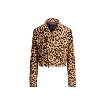 Polo Ralph Lauren Leather Jackets Women's Multicolor