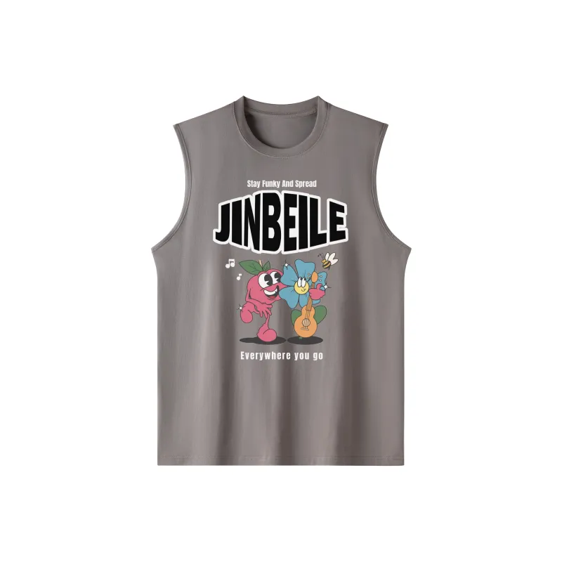JINBEILE Tank Tops Unisex-8