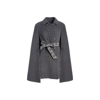 BESIONIA Coats Women's Dark Gray