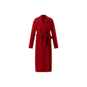 GOELIA Coats Women's Pepper Red