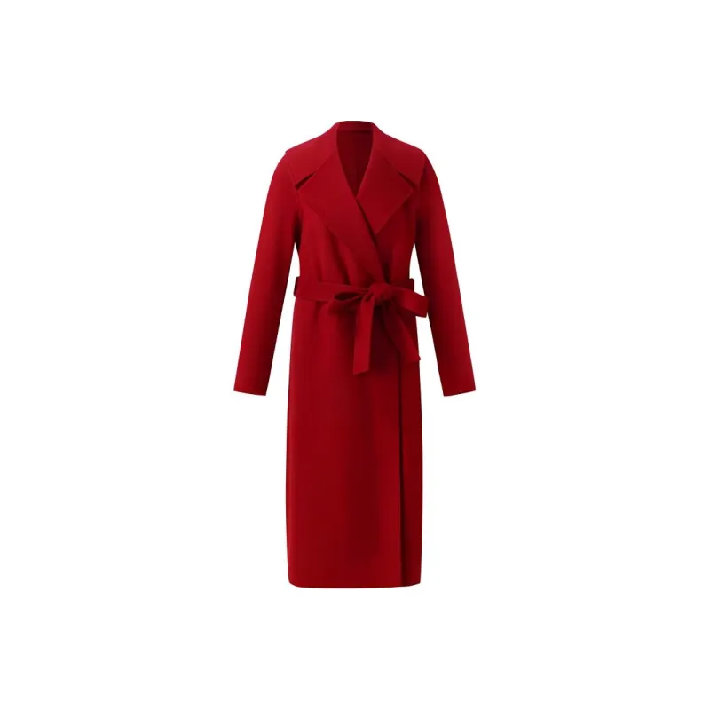 GOELIA Coats Women's Pepper Red-0