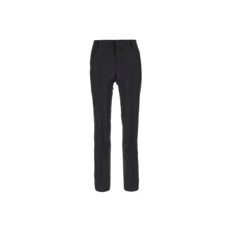 AMIPARIS Paris Concealed Front Fastened Tapered Trousers-0
