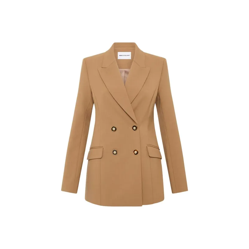 Rebecca Vallance Elsa Double Breasted Blazer-0