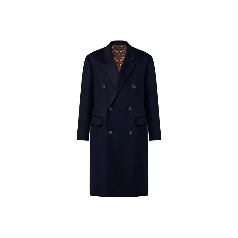 LOUIS VUITTON Coat Women's Marine Blue-0