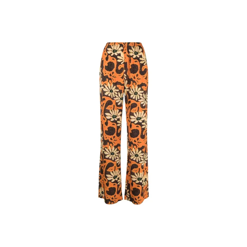 NANUSHKA Floral Wide leg Trousers-0