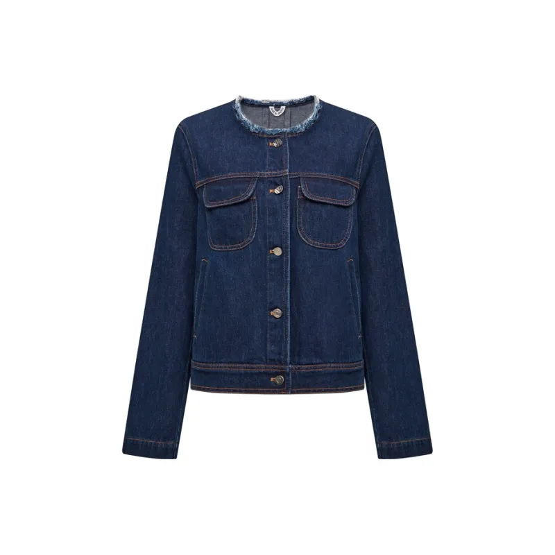 Lost In Echo Cropped Coats Women's-2