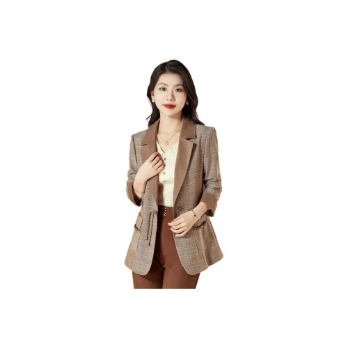 Mylan Business Suit Women's Khaki