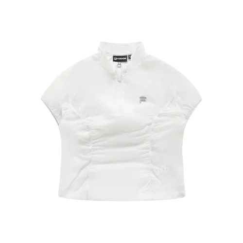 FILA FUSION Trench Coats Women's White