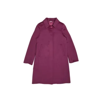 MaxMara Trench Coats Women's Maroon