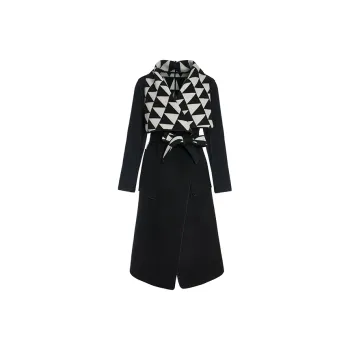 BESIONIA FW23 Coats Women's Black