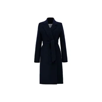 MaxMara Velvet Jackets Women's Navy Blue