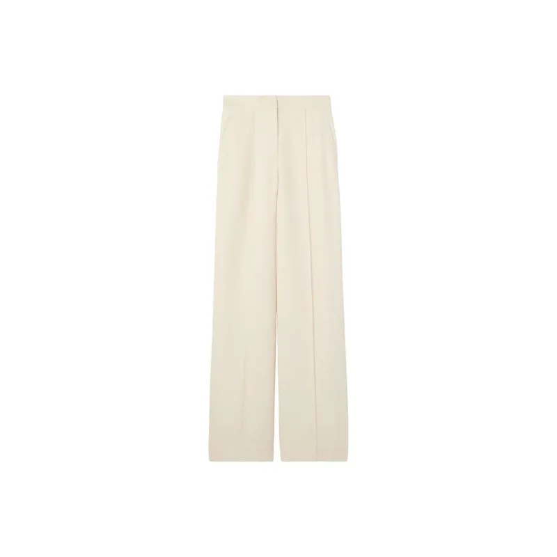 St. John High-waist Cotton-blend Trousers-0