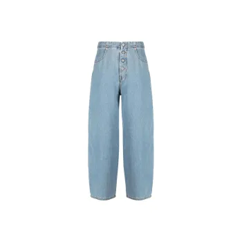 MM6 Maison Margiela Mid rise Cropped Jeans