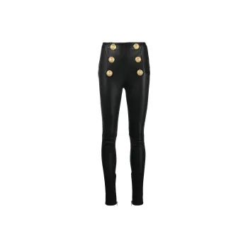 BALMAIN Leggings Women's Black