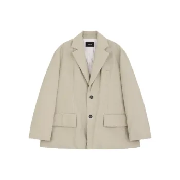 WE11DONE FW24 Puffer Jacket Women's Beige