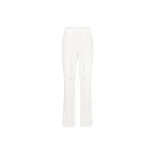 Lemaire Chambray Drawstring Tapered Trousers