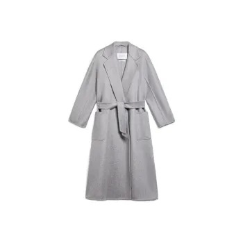 MaxMara Labbro Series Velvet Jackets Women's Gray