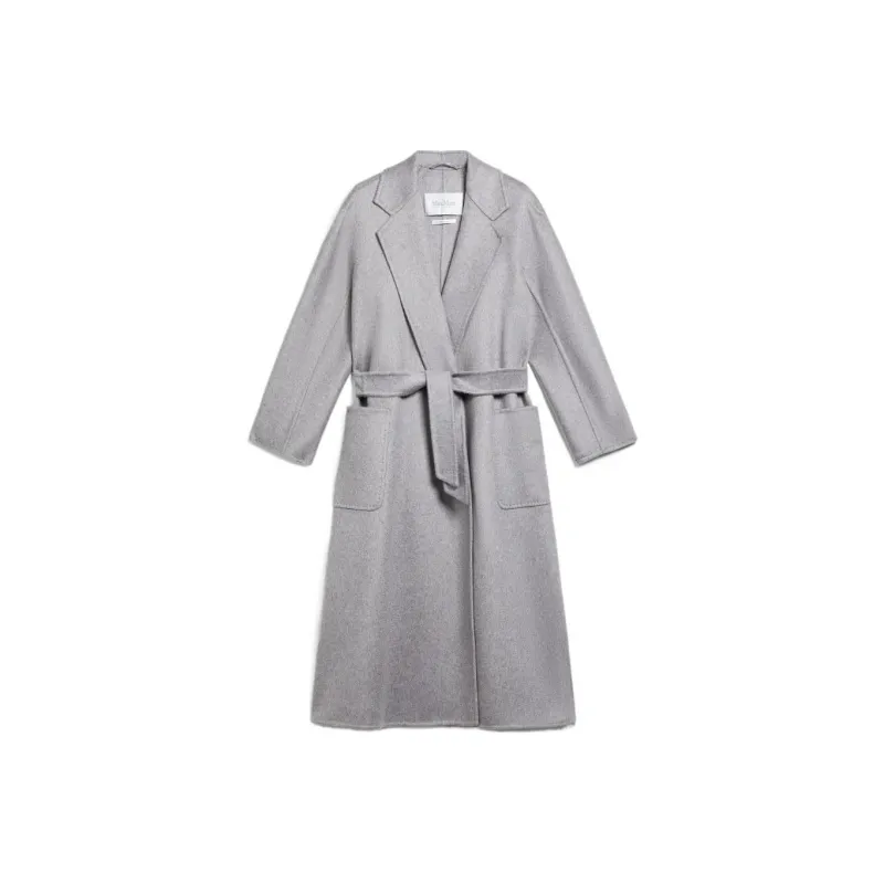 MaxMara Labbro Series Velvet Jackets Women's Gray-0