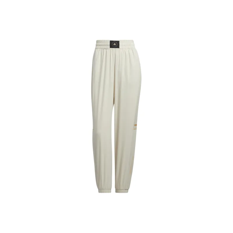 Adidas Knitted Sweatpants Women's Ivory White-0