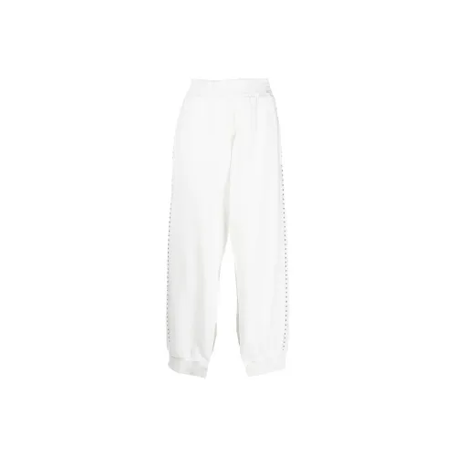 MM6 Maison Margiela Knitted Sweatpants Women's White