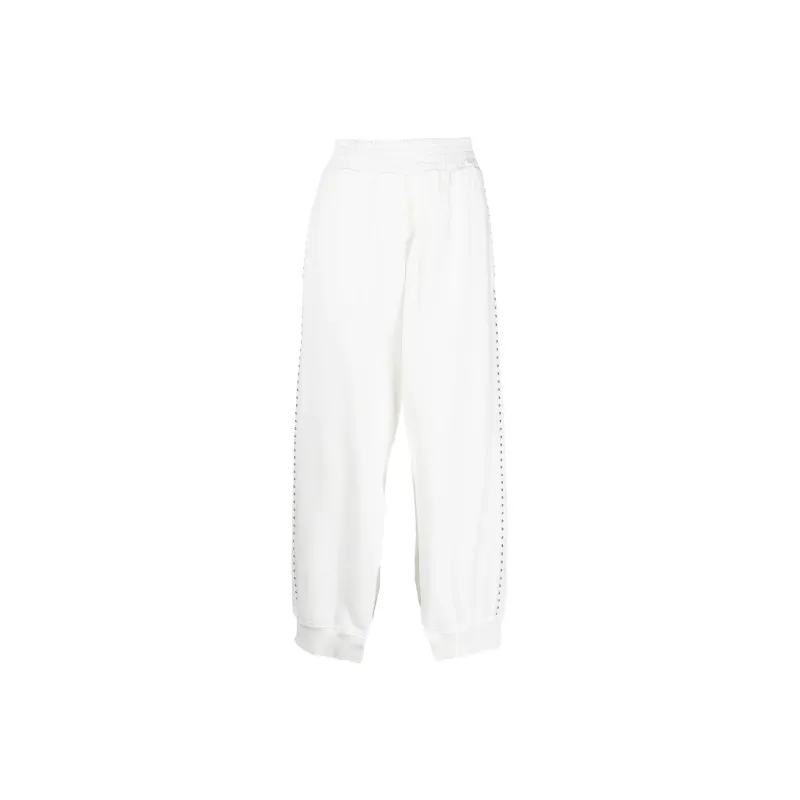 MM6 Maison Margiela Knitted Sweatpants Women's White-0