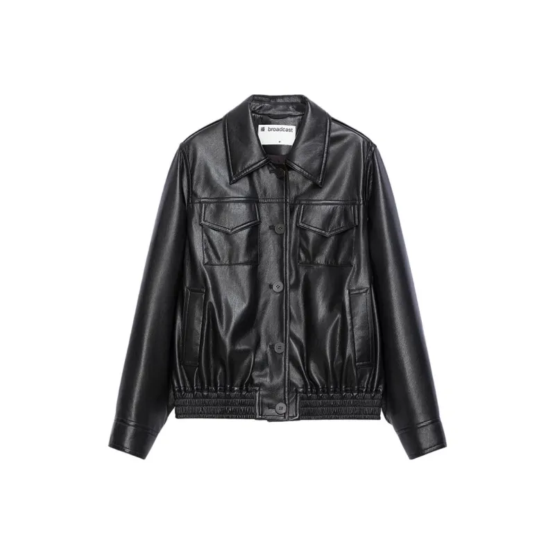 Broadcast Leather Jacket Women's-1