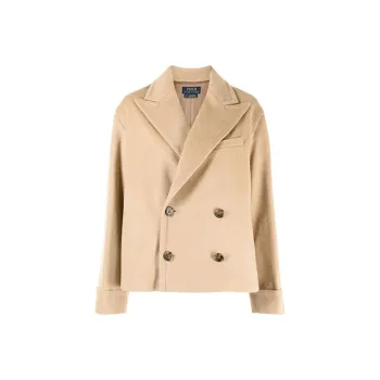 Polo Ralph Lauren Velvet Jackets Women's Khaki