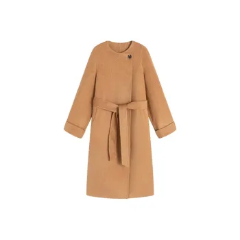 MOSIIMORII Coats Women's Pine Nut Camel