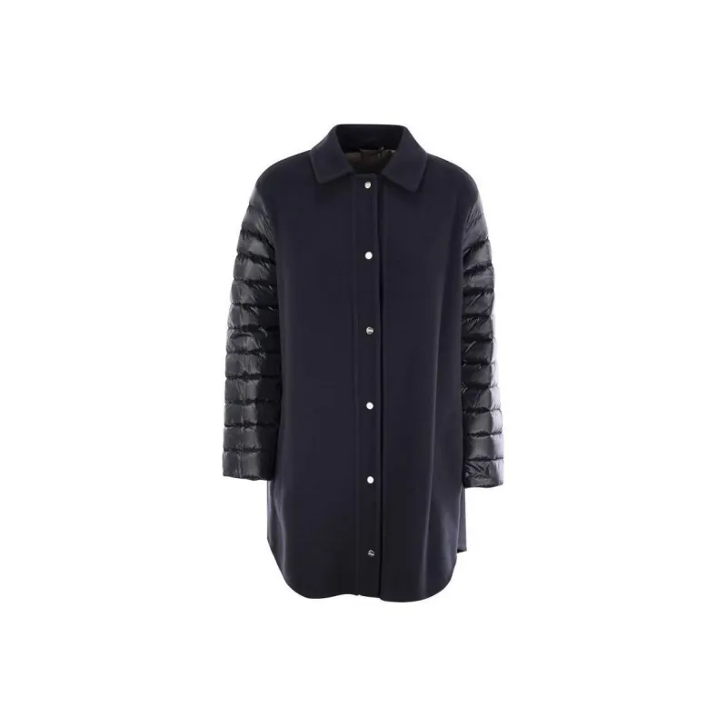 HERNO Panelled Straight Hem Puffer Coat-0