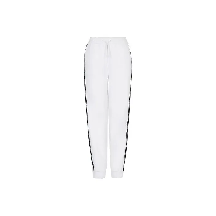 EMPORIO ARMANI Knitted Sports Pants Women's White-0