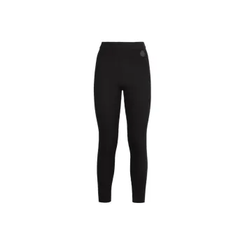Moncler Logo Patch Ribbed Leggings