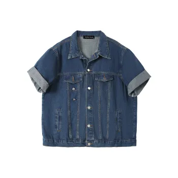 EIDOLON GRAIN Denim Jacket Women's Vintage Blue