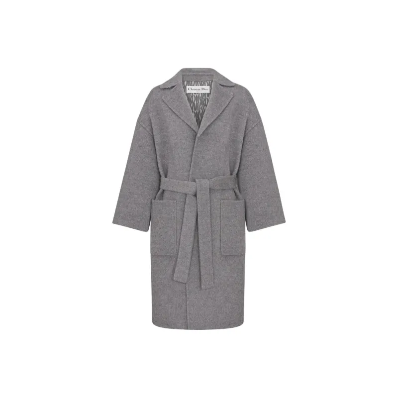 DIOR Coats Women's Gray-0