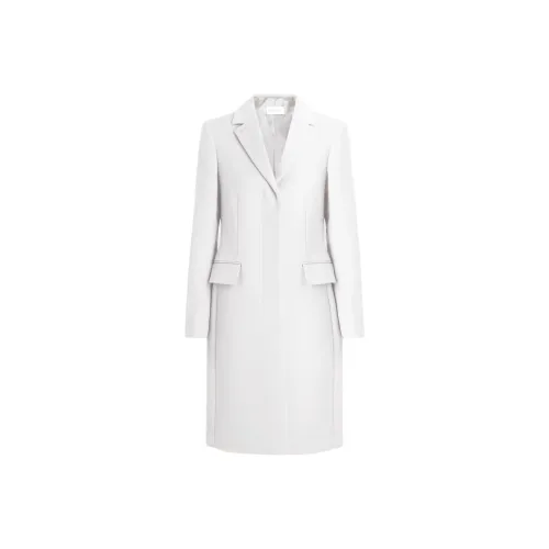 CALVIN prints Coats Europe Version Women's Gray White
