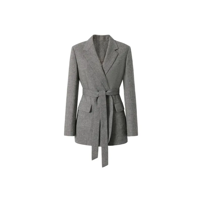 JZ. ANNAKRO Business Suits Women's Heather Black Gray-0