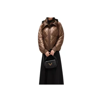 Mapping Cropped Coats Women's Khaki