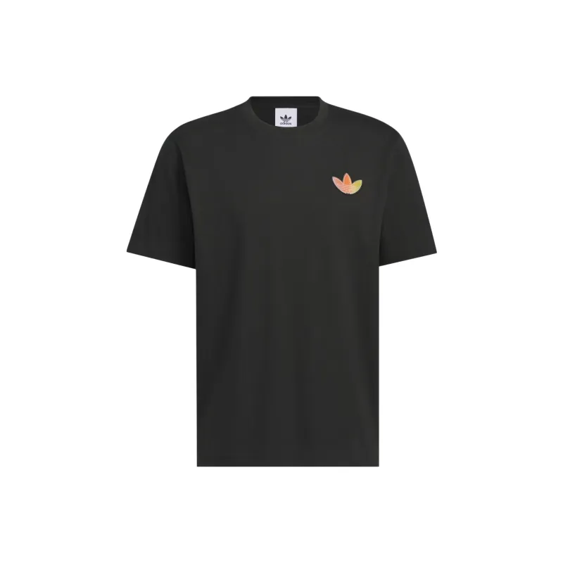 Adidas Originals Short Sleeve Tee T Shirt Men's Black/Black-0