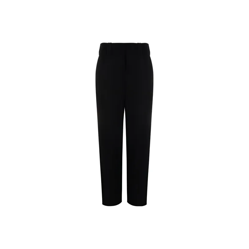 BALMAIN High Waist Tapered Trousers-0