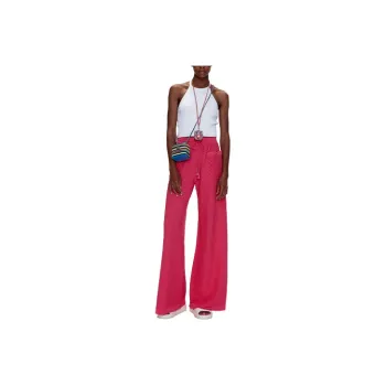 CHANEL FW21 Casual Pants Women's Pink