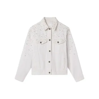 FRAME FW24 Denim Jacket Women's White