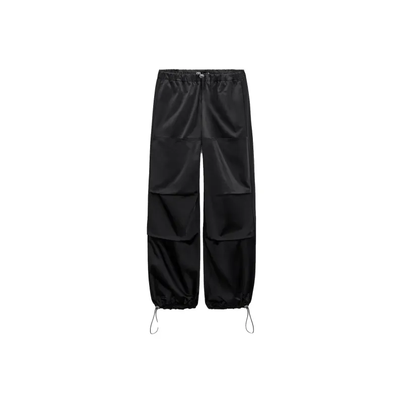 ZARA Casual Pants Women's Black-0