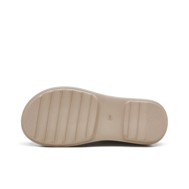 OULISASI One Strap Sandals Women's-4
