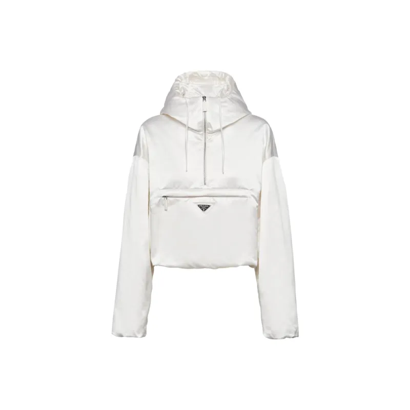 PRADA Puffer Jacket Women's White-0