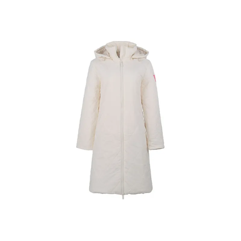 ARMANI EXCHANGE Puffer Jackets Women's Ecru-0