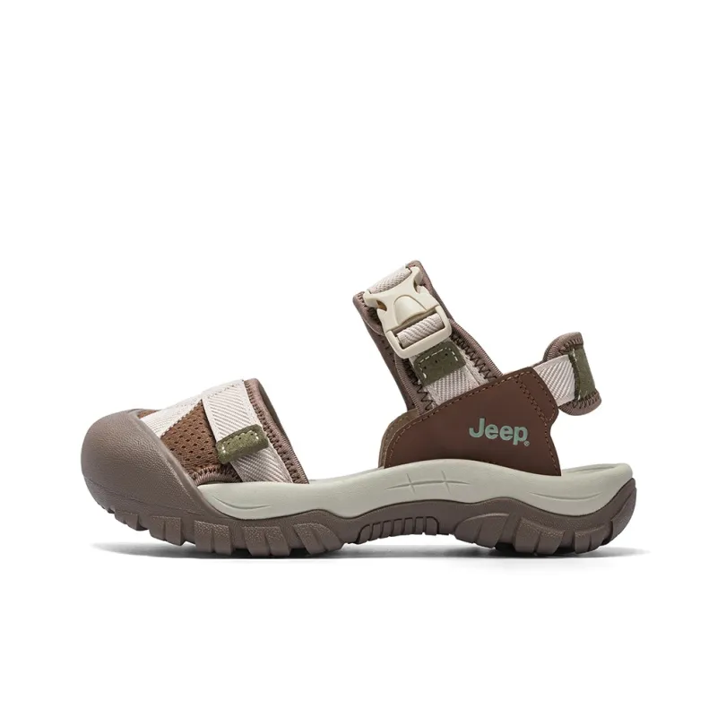 Jeep Quick Dry Height Increasing Cushioning Balance River Trekking Shoes Women's-5