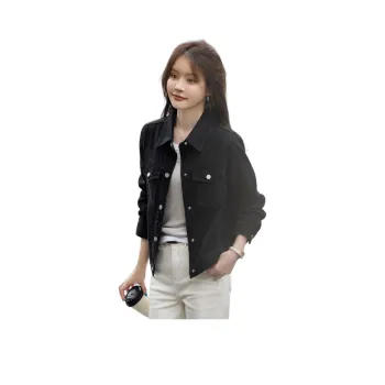 Mo Han Yi Mei Denim Jacket Women's Black
